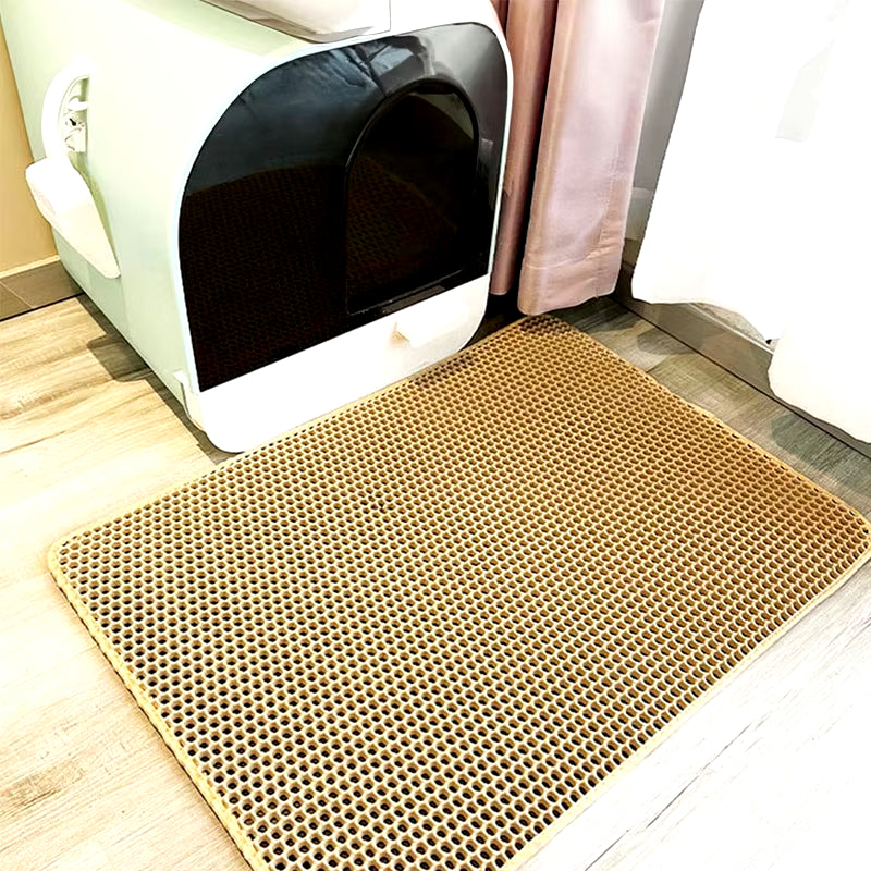 Tapis de litière pour chat
