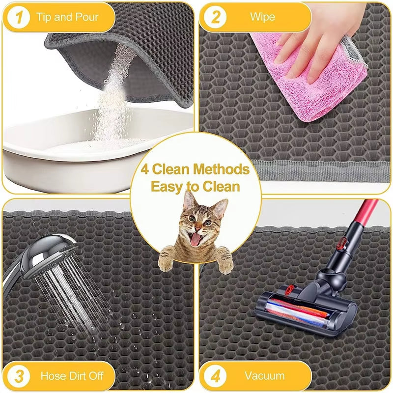 Tapis de litière pour chat